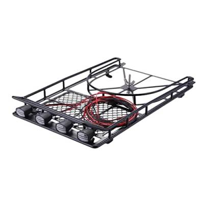 XEBRAD RC Crawler 1:10 Dachgepäckträger D90, for Axial, SCX10-4 Dachgepäckträger für Spielzeugautos von XEBRAD